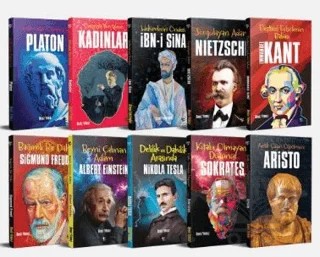 Fikir İnsanları Seti - 10 Kitap – Kolektif – Halk Kitabevi kitap kapağı