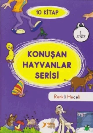 1. Sınıf Konuşan Hayvanlar Serisi (10 Kitap Takım) – Müzehher Özgün – Yuva Yayınları kitap kapağı