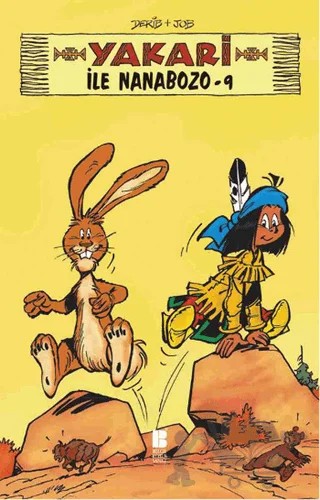 Yakari ile Nanabozo 9 – Derib + Job – Bilge Kültür Sanat kitap kapağı