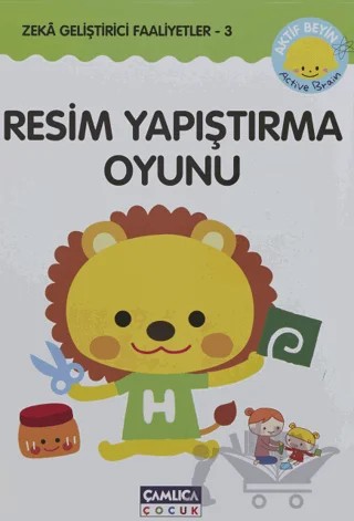Resim Yapıştırma Oyunu – Wada Kotomi – Çamlıca Çocuk Yayınları kitap kapağı