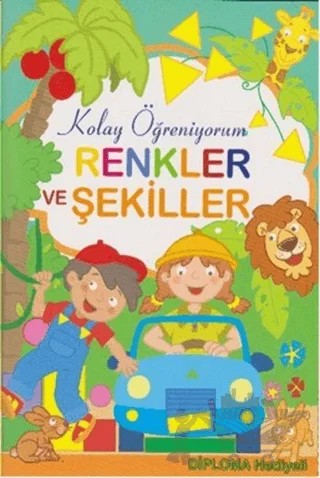 Renkler ve Şekiller - Kolay Öğreniyorum – Kolektif – Parıltı Yayınları kitap kapağı