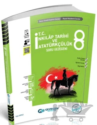 8. Sınıf İnkılap Tarihi ve Atatürkçülük Soru Gezegeni – Ayşe Arpacı – Gezegen Yayıncılık kitap kapağı