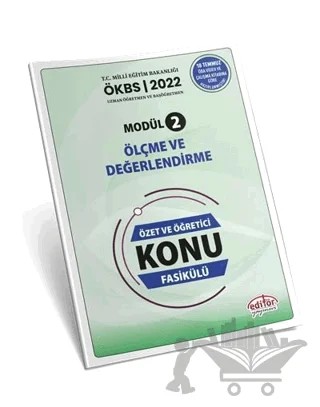 Uzman ve Başöğretmen Modül 2 Ölçme ve Değerlendirme Özet ve Öğretici Konu Fasikülü – Kolektif – Editör Yayınevi kitap kapağı