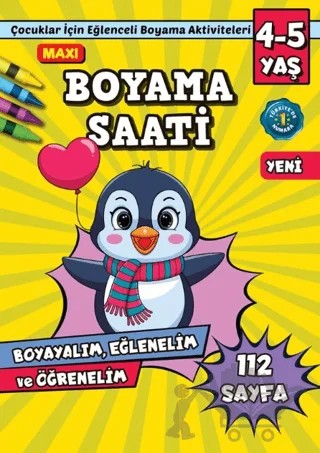 Maxi Boyama Saati 11 – İlhan Arlı – Maxi Yayıncılık kitap kapağı
