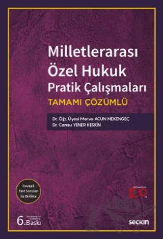 Milletlerarası Özel Hukuk Pratik Çalışmaları – Cansu Yener Keskin, Merve Acun Mekengeç – Seçkin Yayıncılık kitap kapağı