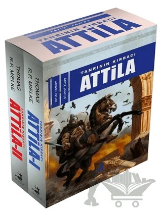 Tanrının Kırbacı Attila (2 Kitap Takım) – Thomas R. P. Mielke – Olimpos Yayınları kitap kapağı