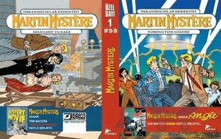 Martin Mystere Özel Sayı: 1 - Torrington Gizemi - Selüloit Tuzağı – Alfredo Castelli, Carlo Recagno – Çizgi Düşler Yayınevi kitap kapağı