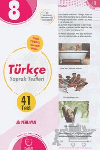 8. Sınıf Türkçe Yaprak Testleri – Kolektif – Palme Yayınları kitap kapağı