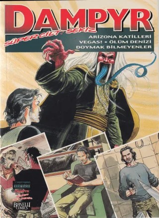 Dampyr Süper Cilt: 8 – Maurizio Colombo, Mauro Boselli – Oğlak Yayıncılık kitap kapağı