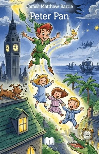Peter Pan – James Matthew Barrie – Parana Yayınları kitap kapağı