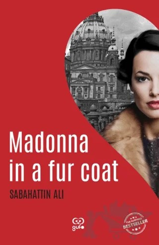 Madonna in a fur coat (Kürk Mantolu Madonna İngilizce) – Sabahattin Ali – Gufo Yayınları kitap kapağı