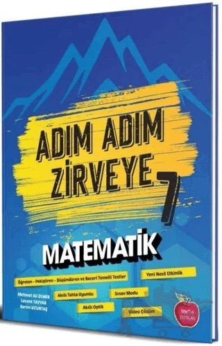 7. Sınıf Adım Adım Matematik Soru Bankası – Kolektif – Newton Yayınları kitap kapağı