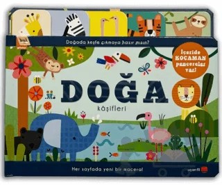Bul ve Göster: Doğa Kaşifleri – Kolektif – Uçan Fil Yayınları kitap kapağı