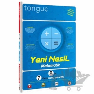 Yeni Nesil Matematik 7 den 8 e Soru Bankası – Kolektif – Tonguç Akademi kitap kapağı