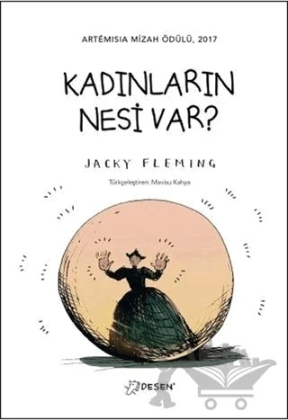 Kadınların Nesi Var? – Jacky Fleming – Desen Yayınları kitap kapağı