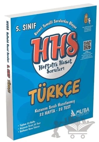 5. Sınıf Türkçe Haftalık Hasat Soruları (HHS) – Kollektif – Muba Yayınları kitap kapağı