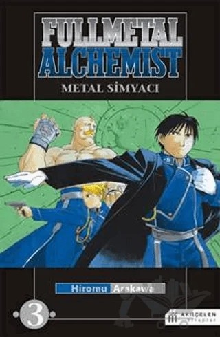 Fullmetal Alchemist - Çelik Simyacı 3 – Hiromu Arakawa – Akıl Çelen Kitaplar kitap kapağı