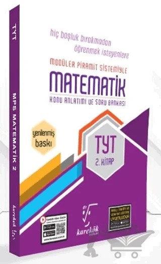 TYT Matematik Konu Anlatımı ve Soru Bankası 2. Kitap – Kolektif – Karekök Yayıncılık kitap kapağı