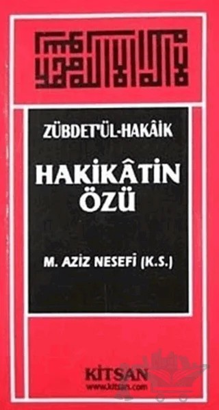 Hakikatin Özü – M. Aziz Nesefi – Kitsan Yayınları kitap kapağı