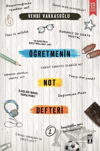 Öğretmenin Not Defteri - 1 – Vehbi Vakkasoğlu – Genç Timaş kitap kapağı