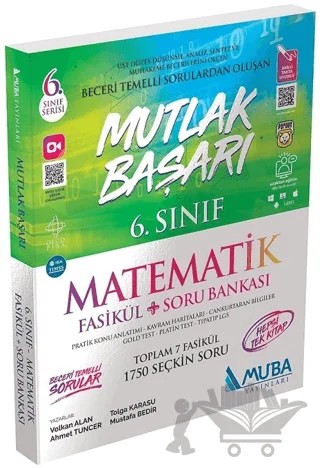 6. Sınıf Matematik Fasikül ve Soru Bankası – Kolektif, Tolga Karasu, Volkan Alan, Mustafa Bedir, Ahmet Tuncer – Muba Yayınları kitap kapağı