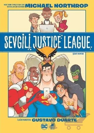 Sevgili Justice League – Michael Northrop – Dinozor Genç kitap kapağı
