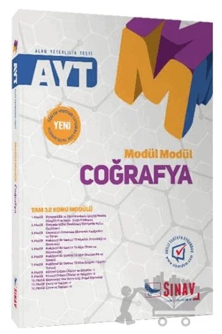 AYT Coğrafya Modül Modül Konu Anlatımlı – Kolektif – Sınav Yayınları kitap kapağı