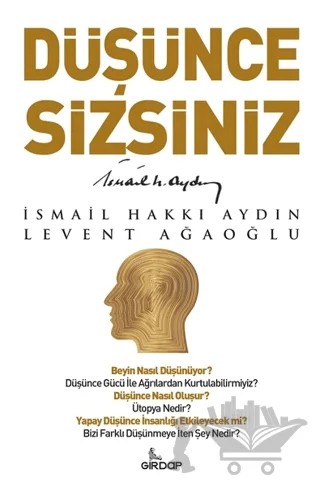 Düşünce Sizsiniz – İsmail Hakkı Aydın – Girdap Kitap kitap kapağı