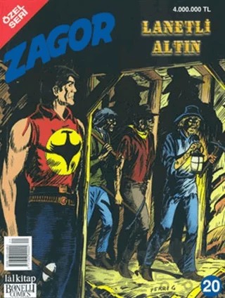 Lanetli Altın - Zagor Özel Seri Sayı 20 – Lal Kitap kitap kapağı