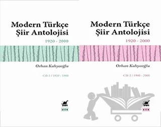 Modern Türkçe Şiir Antolojisi (2 Cilt) – Orhan Kahyaoğlu – Ayrıntı Yayınları kitap kapağı