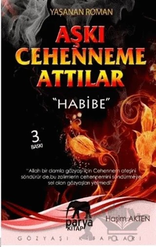 Aşkı Cehenneme Attılar "Habibe" – Haşim Akten – Parya Kitap kitap kapağı