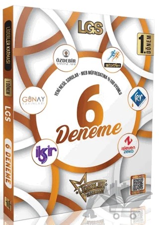 LGS 1. Dönem 6 Deneme Seti - 2026 Model – Kolektif – Liderler Karması Yayınları kitap kapağı