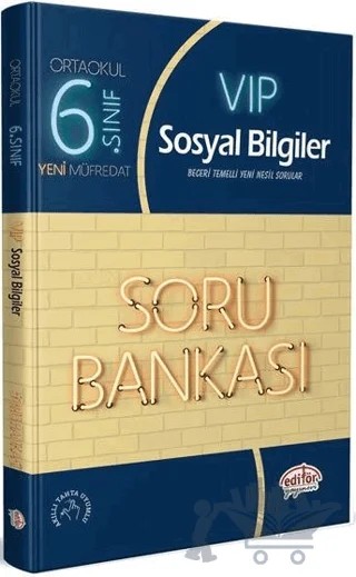 6. Sınıf VIP Sosyal Bilgiler Soru Bankası – Kolektif – Editör Yayınevi kitap kapağı