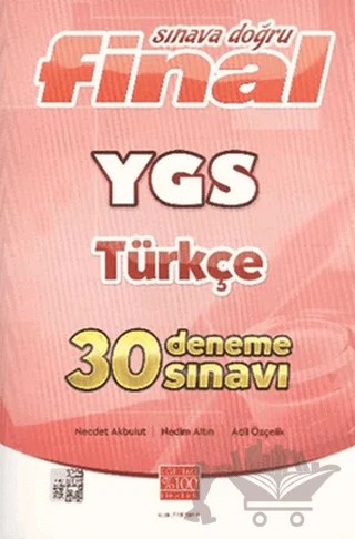 Final Sınava Doğru YGS Türkçe 30 Deneme Sınavı – Kolektif – Final Yayınları kitap kapağı