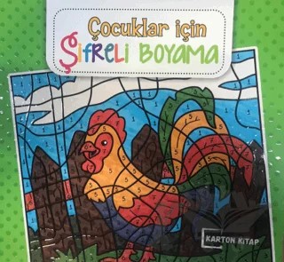 Çocuklar için Şifreli Boyama – Kolektif – Karton Kitap kitap kapağı