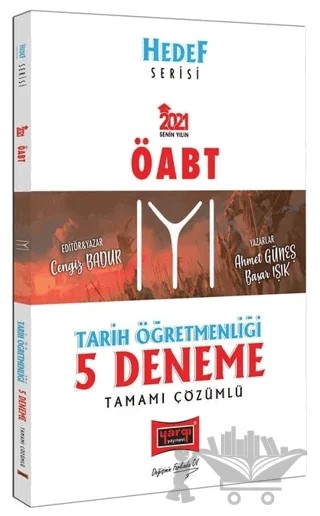 2021 ÖABT Tarih Öğretmenliği 5 Deneme Çözümlü - Ahmet Güneş, Başar Işık – Başar Işık, Ahmet Güneş – Yargı Yayınevi kitap kapağı