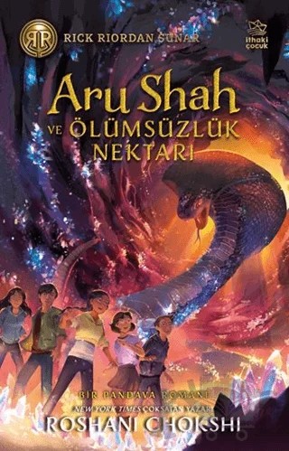 Aru Shah ve Ölümsüzlük Nektarı – Roshani Chokshi – İthaki Çocuk Yayınları kitap kapağı