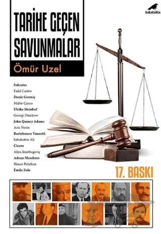 Tarihe Geçen Savunmalar – Ömür Üzel – Kara Karga Yayınları kitap kapağı