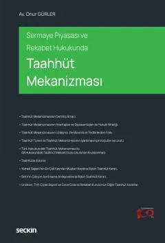 Sermaye Piyasası ve Rekabet HukukundaTaahhüt Mekanizması – Onur Gürler – Seçkin Yayıncılık kitap kapağı