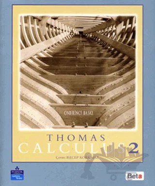 Thomas Calculus 2 – George B. Thomas – Beta Yayınevi kitap kapağı