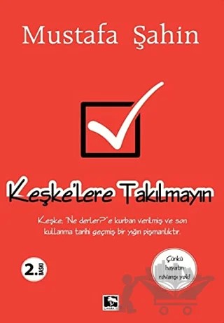Keşke’lere Takılmayın – Mustafa Şahin – Çınaraltı Yayınları kitap kapağı