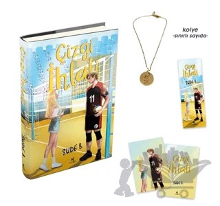 Çizgi İhlali (Kolyeli) – Sude B. – Pukka Yayınları kitap kapağı