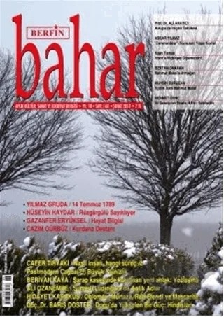 Berfin Bahar Aylık Kültür, Sanat ve Edebiyat Dergisi Sayı: 168 – Berfin Bahar Dergisi kitap kapağı