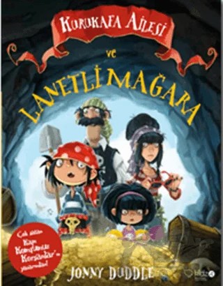 Kurukafa Ailesi ve Lanetli Mağara – Jonny Duddle – Redhouse Kidz Yayınları kitap kapağı