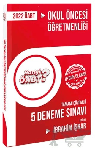 2022 Hangi ÖABT Okul Öncesi Öğretmenliği Tamamı Çözümlü 5 Deneme Sınavı – İbrahim İşkar – Hangi KPSS Yayınları kitap kapağı