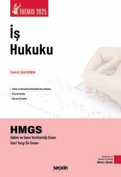 THEMIS – İş Hukuku Konu Kitabı – Deniz Bayeren – Seçkin Yayıncılık kitap kapağı