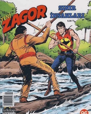 Yeni Zagor Sayı: 96 Sınır İnsanları – Lal Kitap kitap kapağı