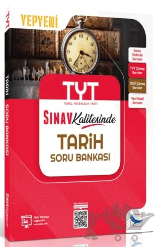 2024 TYT Tarih Soru Bankası – Kolektif – Sınav Yayınları kitap kapağı