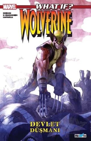 What İf ? Wolverine Devlet Düşmanı – Jimmie Robinson – Presstij Kitap kitap kapağı