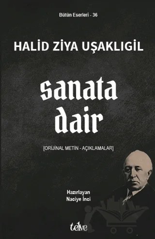 Sanata Dair – Halit Ziya Uşaklıgil – Telve Kitap kitap kapağı